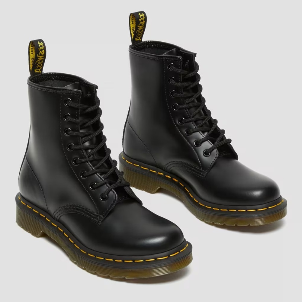 Dr. Martens 1460 Smooth Leather Lace Up Boots